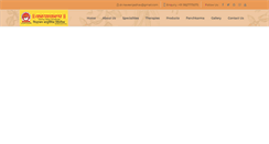 Desktop Screenshot of kayakalpindore.com